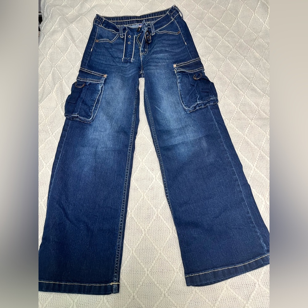 Limited Too Men's Dark Blue Relaxed Jeans